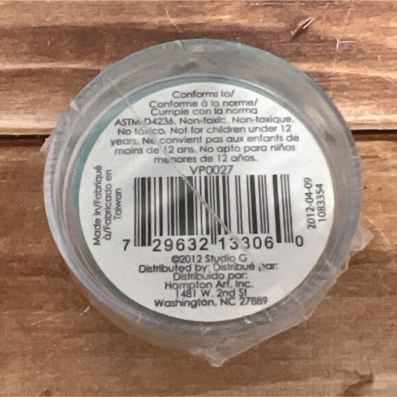 Studio G Acid-Free Pigment Ink Pad Turquoise VP0027 1083354 HAMPTON ART - Picture 2 of 3